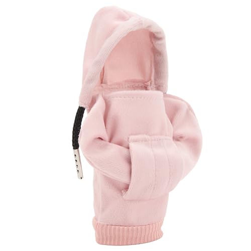 OKOVO Gearschichtabdeckung Universal Funal Sweater Hoodie Car Shifter Stick Protector Dekoration (Rosa) von OKOVO