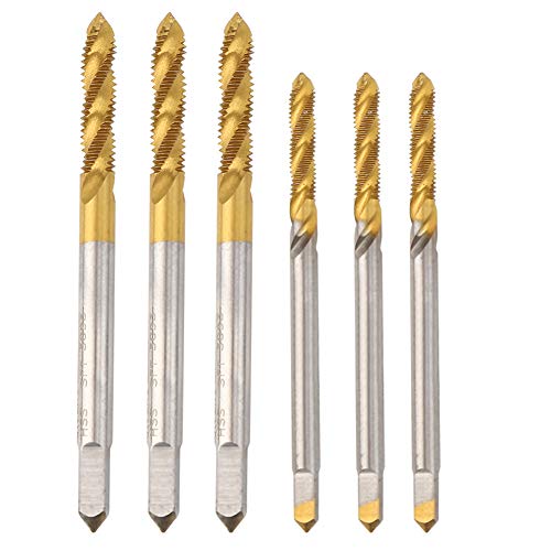 OKOVO Spiraler Tap -Handwerkzeug mit Hochgeschwindigkeitsstahl M3 + M4 Gold Silver Hardware Accessoire OKOVO Spiraler Tap -Handwerkzeug mit Hochgeschwindigkeitsstahl M3 + M4 Gold Silver Hardware Accessoire von OKOVO