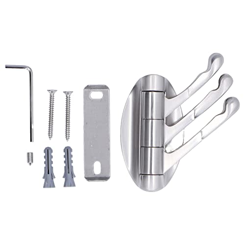 OKOVO Zinklegierung Hochleistungs -Kleiderhaken Massive runde Basis für Schlafzimmer Badezimmerschrank von OKOVO