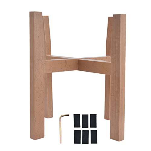 Pflanzenständer Blumentopfhalter Holz Moderne Topfregal Hauspflanzen Wohnkultur für Innenräume von OKOVO