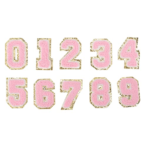 Pink Number Patches exquisites Eisen auf 0 bis 9 einfache Betrieb für Kleidung Zubehör Pink Number Patches exquisites Eisen auf 0 bis 9 einfache Betrieb für Kleidung Zubehör von OKOVO