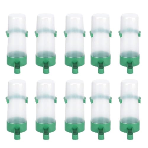 Plastik vögel Vieh Fütterung Wasser behälter rund, automatisches Trinker Werkzeug für den Bauernhof, 10pcs von OKOVO