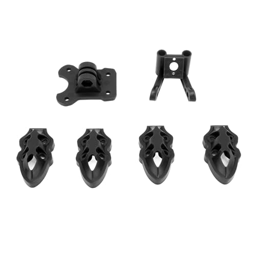 RC FPV Quadcopter Motor Basis Kamera Antennen Montage Kit Leichtes langlebiger Genauigkeit Komplett Set für RC Quadcopter FPV -Enthusiasten (Schwarz) von OKOVO