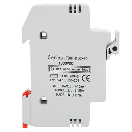 Sicherungshalter Basis Stromverteilungssteuerungsausrüstung DIN RAIL MOUNT TOWFH1DC 1000VDC 1P (20a) von OKOVO