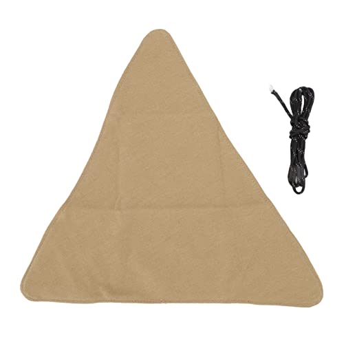 Stativhocker Tuch tragbar Faltbare ergonomische Campinghocker -Leinwand für Outdoor -Aktivitäten (Khaki Farbe) von OKOVO
