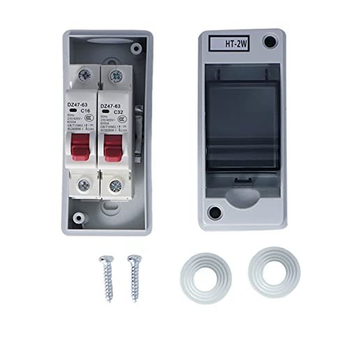Verteilungsbox IP65 wasserdichte Flammschutzmittel MCB C Typ Distribution Case Outdoor -Verwendung (16a 32a) von OKOVO