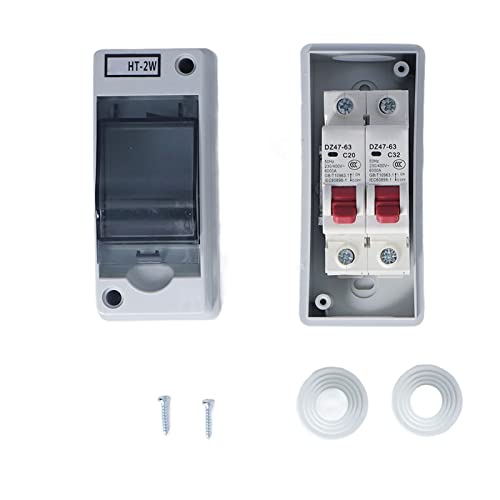 Verteilungsbox IP65 wasserdichte Flammschutzmittel MCB C Typ Distribution Case Outdoor -Verwendung (20a 32a) von OKOVO