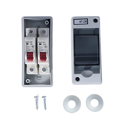 Verteilungsbox IP65 wasserdichte Flammschutzmittel MCB C Typ Distribution Case Outdoor -Verwendung (6a 32a) von OKOVO