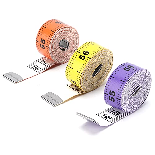 Weiche Klebeband misst PVC gefärbte doppelseitige Herrscher Stoffnähen Schneidertuch stricken kleine leichte haltbare Haushaltsbasteln Weiche Klebeband misst PVC gefärbte doppelseitige Herrscher Stoffnähen Schneidertuch stricken kleine leichte haltbare Haushaltsbasteln von OKOVO