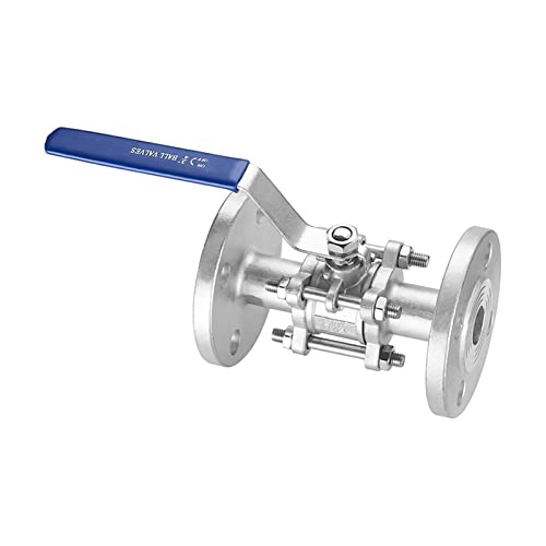 1,9 cm (3/4 Zoll) manueller Flansch-Kugelhahn 304 Edelstahl 1,6 MPa Flanschventil von OKPPLFJUI
