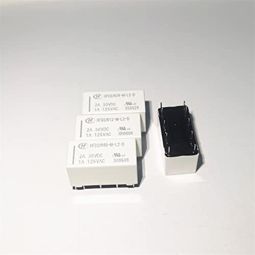 2 Teile/los Magnetische Rast Relais HFD2/005-M-L2-D HFD2-005-M-L2-D HFD2-012-M-L2-D HFD2-024-M-L2-D 10pin 5V(5V) von OKPPLFJUI