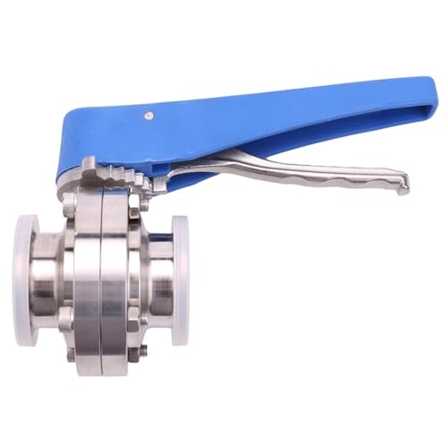 38 mm SS304 Edelstahl Sanitär 3,8 cm Tri Clamp Absperrklappe Quetschauslöser für selbstgebrautes Milchprodukt 38 mm SS304 Edelstahl Sanitär 3,8 cm Tri Clamp Absperrklappe Quetschauslöser für selbstgebrautes Milchprodukt von OKPPLFJUI