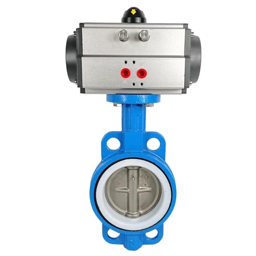 OKPPLFJUI DN150 Wafer Automatic Liquid/Gas/Water/Oil Gas Pneumatic Butterfly Valve 304 Valve Plate Acid and Alkali Corrosion Resistance OKPPLFJUI DN150 Wafer Automatic Liquid/Gas/Water/Oil Gas Pneumatic Butterfly Valve 304 Valve Plate Acid and Alkali Corrosion Resistance von OKPPLFJUI
