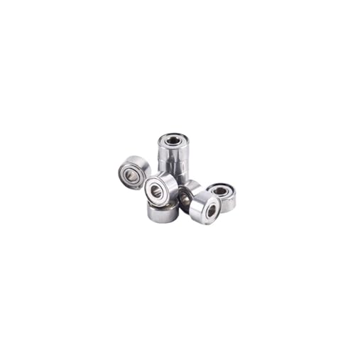 OKPPLFJUI 10 Stück Miniatur-Kugellager MR52 62 72 63 83 93 74 84 85 95 104 105 106 115 117 126 128 137 148 166ZZ (ABEC 1, MR72ZZ 2X7X7X7X7X7X7). 3 von OKPPLFJUI
