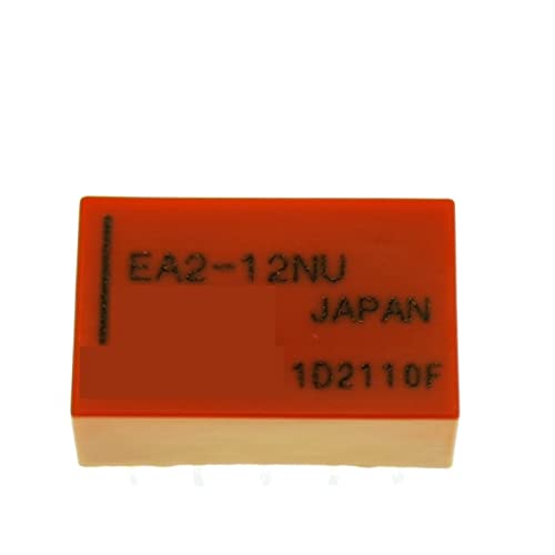 OKPPLFJUI 10 Stücke EA2 Relais EA2-5NU EA2-12NU 1A 5V 12V 10PIN(12v) von OKPPLFJUI