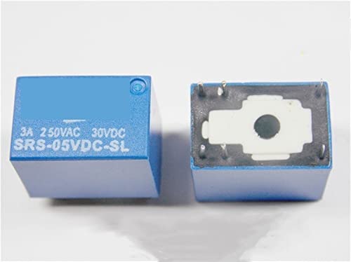 OKPPLFJUI 20 Stücke Relais SRS-05VDC-SL SRS-12VDC-SL SRS-24VDC-SL SRS 24VDC SL SRS-5VDC-S 6PINS 3A 5V 12V 24V(SRS-12VDC-SL) von OKPPLFJUI