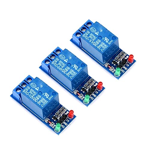 OKPPLFJUI 5V 12V 24V Low Level Trigger 1 Kanal Relais Modul Interface Board Schild für(12V) von OKPPLFJUI