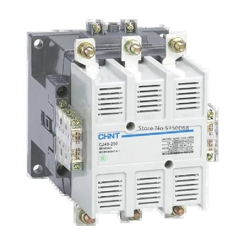 OKPPLFJUI Dreiphasiger elektrischer Magnetschütz CJ40 CJ40-100 CJ40-125 CJ40-160 CJ40-200 CJ40-250 CJ40-630 800A 1000A AC 220V 380V (CJ40-160A). 380 V) von OKPPLFJUI