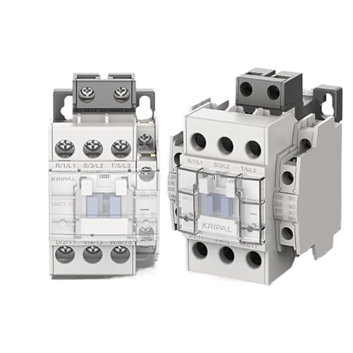 OKPPLFJUI Elektrischer Magnetschütz AC 9A 12A 18A 22A 3P Spannung 380V 220V 110V DIN-Schienenmontage (18A AC Zähler, 110V) von OKPPLFJUI
