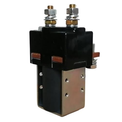OKPPLFJUI Ersetzen Sie SW201 24 V 48 V 72 V 80 V SPDT Einpoliger Doppelwurfschütz Magnetrelais Golfwagen Gabelstapler Zubehör(Sw201 24v) von OKPPLFJUI