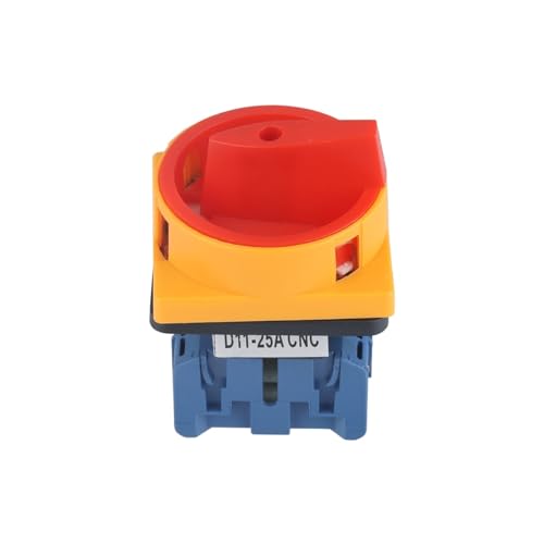 1PC D11-25 Rotary switch selector 25A 1 Phase 2 Position 4 Terminals Padlock Changeover Cam Switch OKSJBHBTBW 1PC D11-25 Rotary switch selector 25A 1 Phase 2 Position 4 Terminals Padlock Changeover Cam Switch OKSJBHBTBW von OKSJBHBTBW