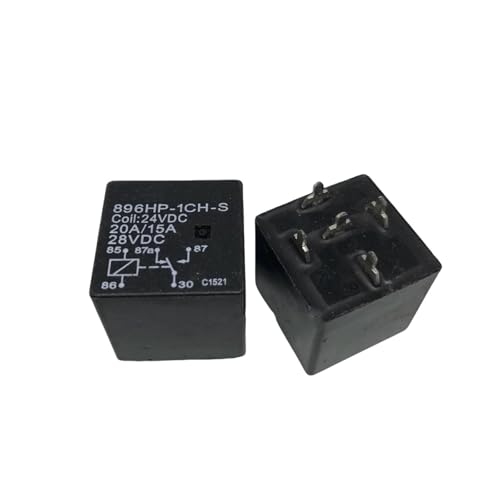 1PCS 5 PIN RELAY 896HP-1CH-S-24VDC 20A/15A 28VDC OKSJBHBTBW von OKSJBHBTBW