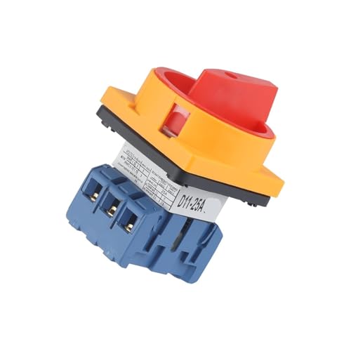 1pc D11-25 Rotary Switch Selector Changeover Cam Switch 25A 1 Phase 2 Position 4 Terminals Padlock OKSJBHBTBW von OKSJBHBTBW