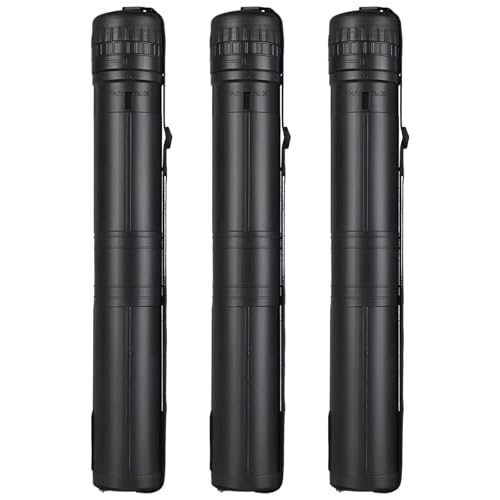 OKSTENCK 3 Piece Drawing Tube Blueprint Case, Length Adjustable 17.3‘ - 29.7’, Poster Tube with Shoulder StrapRetractable Art Plastic TubeBlack Storage Tube, Waterproof and Lightproof OKSTENCK 3 Piece Drawing Tube Blueprint Case, Length Adjustable 17.3‘ - 29.7’, Poster Tube with Shoulder StrapRetractable Art Plastic TubeBlack Storage Tube, Waterproof and Lightproof von OKSTENCK