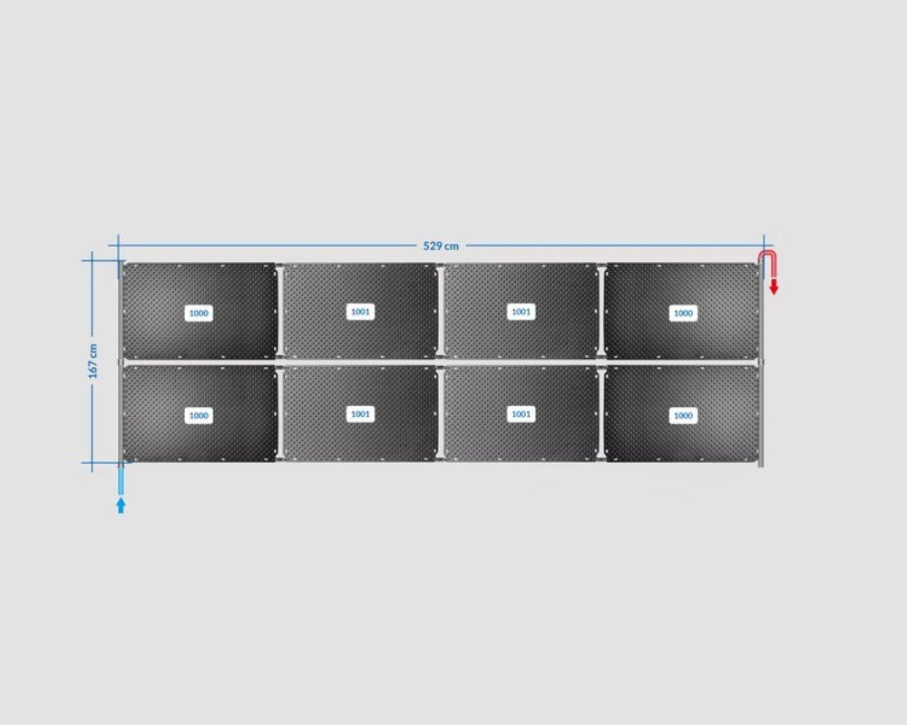 OKU Pool-Solarabsorber OKU Solarabsorber Pool-Solarheizung SET 16a OKU Pool-Solarabsorber OKU Solarabsorber Pool-Solarheizung SET 16a von OKU
