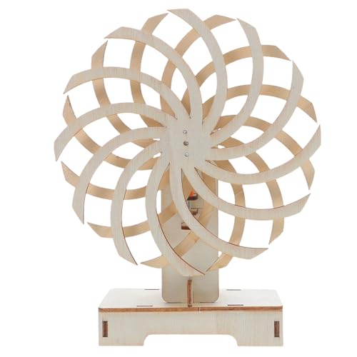 OKUMEYR 1 Set Wissenschaftliches DIY-Drehscheibenmodell: Drehscheibenmaterial aus Holz für Schulprojekte – für Demonstrationen im Klassenzimmer, wissenschaftliche Entdeckungen OKUMEYR 1 Set Wissenschaftliches DIY-Drehscheibenmodell: Drehscheibenmaterial aus Holz für Schulprojekte – für Demonstrationen im Klassenzimmer, wissenschaftliche Entdeckungen von OKUMEYR