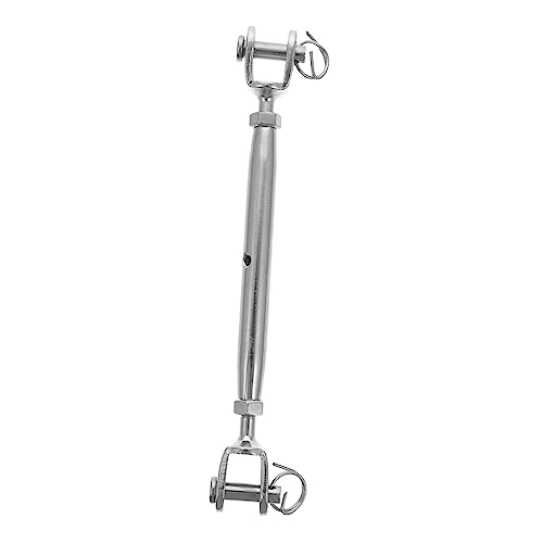 OKUMEYR 1 Stück Stabiler Geschlossener Körper Spannschraube Drahtseil Spanner Seilklemme für Professionelle und Private Anwendungen für Camping und Bergsteigen von OKUMEYR