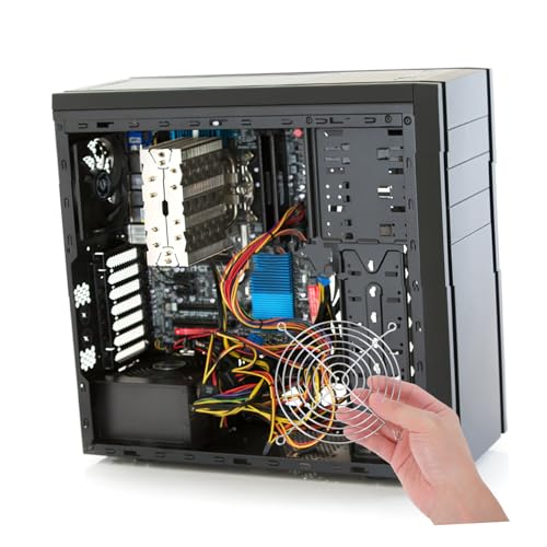OKUMEYR 10 Stück Teiliges Pc Lüftergitter Schrauben Staubdichtes Schutzgitter für Lüfter Hohe Luftzirkulation Kompatibel mit Gaming Gehäusen und Desktop Pcs OKUMEYR 10 Stück Teiliges Pc Lüftergitter Schrauben Staubdichtes Schutzgitter für Lüfter Hohe Luftzirkulation Kompatibel mit Gaming Gehäusen und Desktop Pcs von OKUMEYR