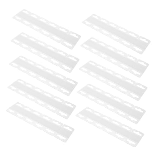OKUMEYR 100 Stück Flugzeug Lochhaken Einzelhandels Display Haken Hängelaschen Kleiderbügellaschen Für Hängemappen Selbstklebende Haken Klebrige Haken Zum Aufhängen Transparente von OKUMEYR