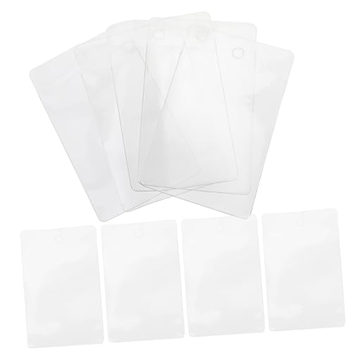 OKUMEYR 100 Stück Transparente Wiederverwendbare Kartenhüllen Praktische Etikettenhalter Robuste Schutzhüllen für Organisationskarten Kratzfest und Reißfest OKUMEYR 100 Stück Transparente Wiederverwendbare Kartenhüllen Praktische Etikettenhalter Robuste Schutzhüllen für Organisationskarten Kratzfest und Reißfest von OKUMEYR