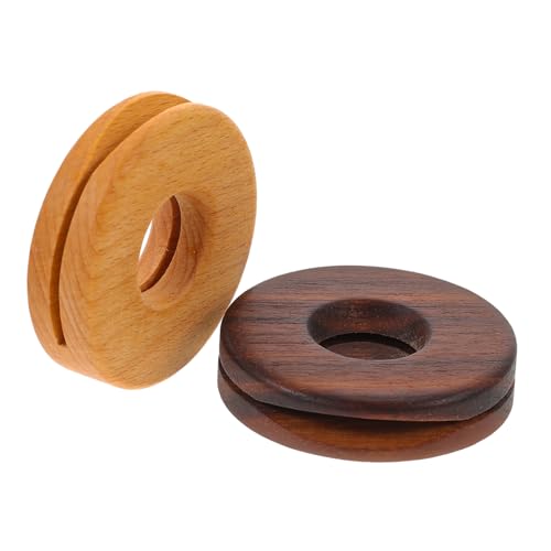 OKUMEYR 2 STÜCK Teiliges Runde Holzverschlussclips aus Buche und Schwarzer Walnuss Luftdichte Lebensmittelbeutel Klammern Feuchtigkeitsbeständige Tütenverschlüsse für Küche und Haushalt OKUMEYR 2 STÜCK Teiliges Runde Holzverschlussclips aus Buche und Schwarzer Walnuss Luftdichte Lebensmittelbeutel Klammern Feuchtigkeitsbeständige Tütenverschlüsse für Küche und Haushalt von OKUMEYR