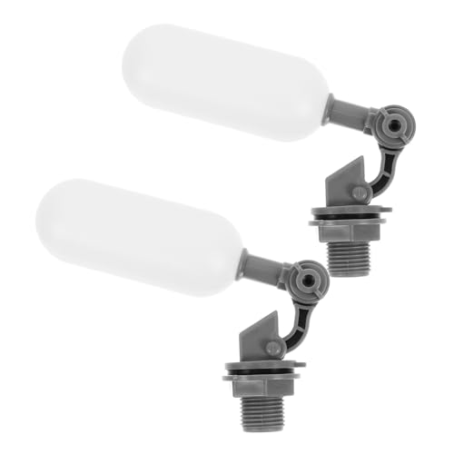 OKUMEYR 2 Stück Automatisches Schwimmerventil aus Nylon mit Verstellbarem Arm zur Wasserstandskontrolle und Zuverlässigem Absperren für Wassertank Teich Viehtränke und Aquarium OKUMEYR 2 Stück Automatisches Schwimmerventil aus Nylon mit Verstellbarem Arm zur Wasserstandskontrolle und Zuverlässigem Absperren für Wassertank Teich Viehtränke und Aquarium von OKUMEYR