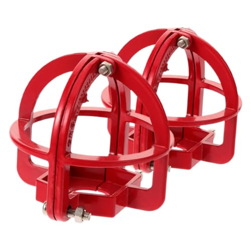 OKUMEYR 2 Stück Brandschutzabdeckung Decke Sprinklerabdeckungen für den Außenbereich Sprinklerkopfschutz Sprinkler-Spritzschutz Sprinklerköpfe Feuersprinklerkopf Sprinkler Donut Metall rot OKUMEYR 2 Stück Brandschutzabdeckung Decke Sprinklerabdeckungen für den Außenbereich Sprinklerkopfschutz Sprinkler-Spritzschutz Sprinklerköpfe Feuersprinklerkopf Sprinkler Donut Metall rot von OKUMEYR