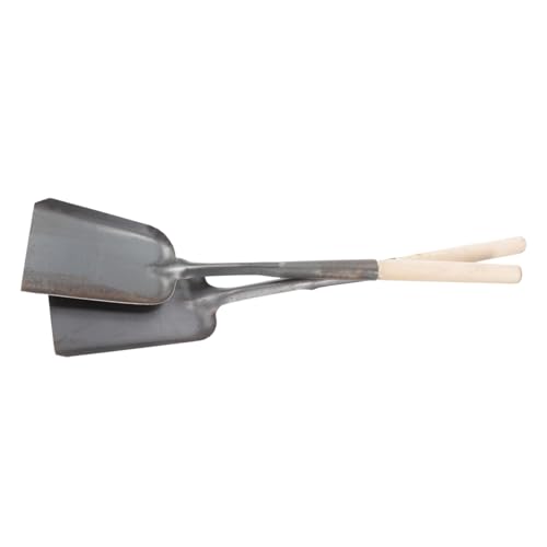 OKUMEYR 2 Stück Multifunktionale Gartenschaufel Teilig Leichtes und Ascheschaufel Boden und Kaminreiniger Praktisch für Garten Küche Grill und Haushalt Geeignet von OKUMEYR