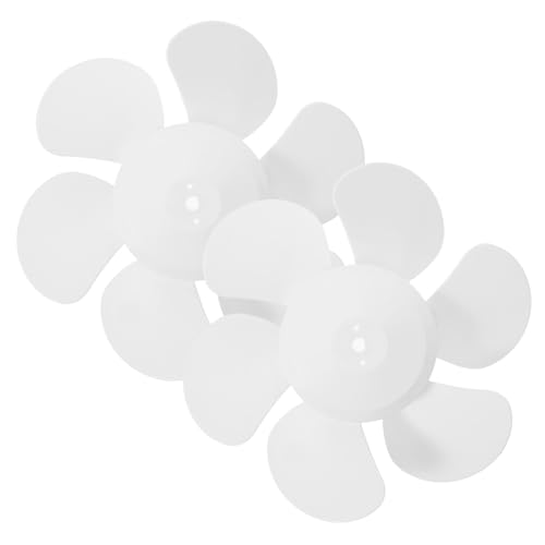 OKUMEYR 2 Stück Teiliges Kunststoff Ventilatorflügel für Badezimmer und Küche Langlebige Stabile Ersatzteile für Abluftventilatoren Leicht zu Reinigen Montieren Einsetzbar von OKUMEYR