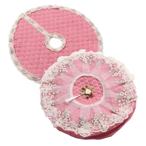 OKUMEYR 2 Stück Teiliges Spitzen-stoffschutzset für Standventilator Elastische Waschbare Wiederverwendbare Staubschutzhülle mit Floraler Spitze Passend für Elektrische Ventilatoren OKUMEYR 2 Stück Teiliges Spitzen-stoffschutzset für Standventilator Elastische Waschbare Wiederverwendbare Staubschutzhülle mit Floraler Spitze Passend für Elektrische Ventilatoren von OKUMEYR