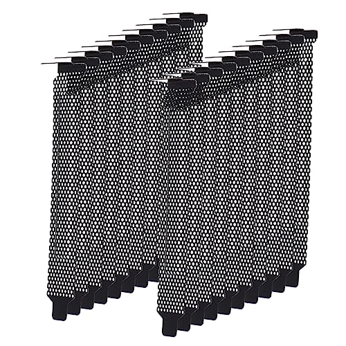 OKUMEYR 20 Stück Pci Steckplatzabdeckung Für Computergehäuse Metallgeflecht Staubschutzfilter Fürpc Lüfter Schwarz Leicht Zu Reinigen Passend Für ATX/matx Gehäuse Einfach Zu OKUMEYR 20 Stück Pci Steckplatzabdeckung Für Computergehäuse Metallgeflecht Staubschutzfilter Fürpc Lüfter Schwarz Leicht Zu Reinigen Passend Für ATX/matx Gehäuse Einfach Zu von OKUMEYR