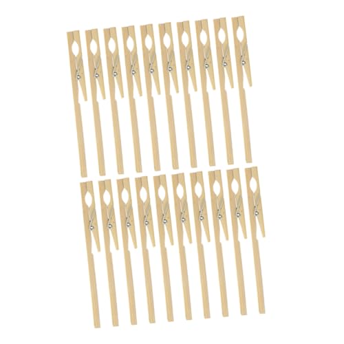 OKUMEYR 20 Stück Teiliges Bambus Reagenzglasklammern Langlebige Wiederverwendbare Reagenzglas Clips für Labor Schule und Haushalt Praktische Klemmhalter für Chemie und Experimentgeräte OKUMEYR 20 Stück Teiliges Bambus Reagenzglasklammern Langlebige Wiederverwendbare Reagenzglas Clips für Labor Schule und Haushalt Praktische Klemmhalter für Chemie und Experimentgeräte von OKUMEYR
