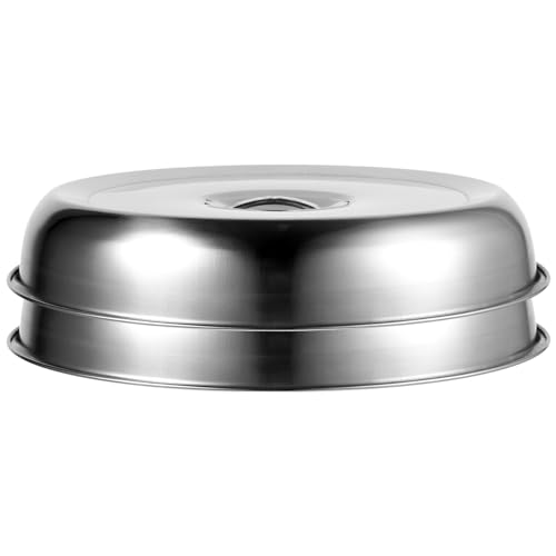 OKUMEYR Lebensmittelabdeckung Runde Steakhaube Edelstahl Abdeckhaube Kochglocke Für Grill von OKUMEYR