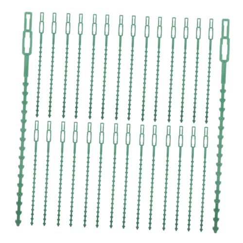 OKUMEYR 30 Stück Teiliges Grünes Kabelbinder Lang Selbstsichernde Nylon Kabelbinder mit Fischgrätenverschluss für Garten Werkstatt Büro und Kabelmanagement OKUMEYR 30 Stück Teiliges Grünes Kabelbinder Lang Selbstsichernde Nylon Kabelbinder mit Fischgrätenverschluss für Garten Werkstatt Büro und Kabelmanagement von OKUMEYR