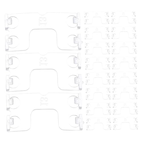 OKUMEYR 30 Stück Teiliges Kunststoffklammern in Schmetterlingsform Langlebige Ersatzclips für Jalousien Volants Einfache Montage Vielseitig Kompatibel mit Verschiedenen Lamellenjalousien OKUMEYR 30 Stück Teiliges Kunststoffklammern in Schmetterlingsform Langlebige Ersatzclips für Jalousien Volants Einfache Montage Vielseitig Kompatibel mit Verschiedenen Lamellenjalousien von OKUMEYR