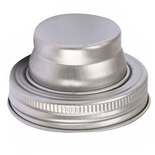 OKUMEYR 304 Edelstahl Glas Deckel Für Getränk Salz Pfeffer Mehl Shaker Deckel Silber 1pc OKUMEYR 304 Edelstahl Glas Deckel Für Getränk Salz Pfeffer Mehl Shaker Deckel Silber 1pc von OKUMEYR