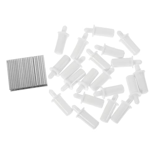 OKUMEYR 40 Stück Teiliges Shutter Reparaturset mit Langlebigen Kunststoff Pins und Klammern Geeignet für Verschiedene Jalousienfarben und Materialien Einfach und Schnell zur Reparatur von von OKUMEYR