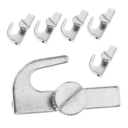 OKUMEYR 6 Stück Teiliges Edelstahl Metallhaken zum Aufhängen von Hosen und Bildern Platzsparend Vielseitig für Zuhause und Büro Einfache Montage Organisierte Wanddekoration OKUMEYR 6 Stück Teiliges Edelstahl Metallhaken zum Aufhängen von Hosen und Bildern Platzsparend Vielseitig für Zuhause und Büro Einfache Montage Organisierte Wanddekoration von OKUMEYR