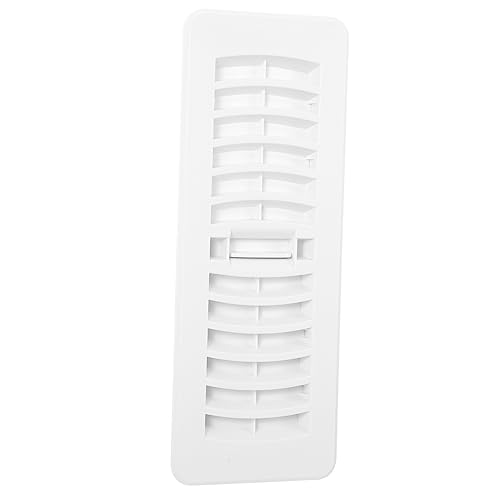 OKUMEYR Air Conditioner Floor Grille Weiß PP Kunststoff Ventilationsgitter Ersatz Rückstauklappenfrei Leicht Zu Reinigen Elegant Für Zentralheizung von OKUMEYR