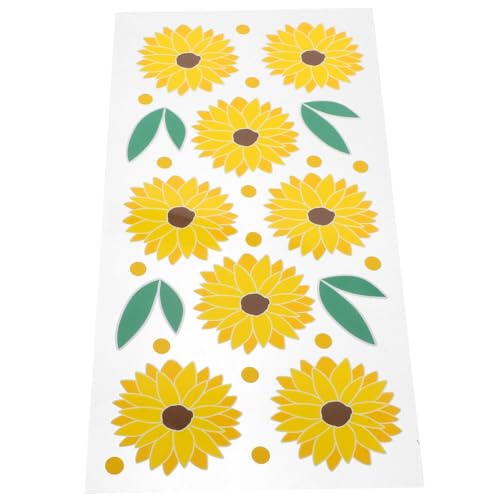 OKUMEYR Kaffeetassen Transfer Aufkleber Cartoon Floral Rub Sticker Für Glasbecher Personalisierbare Designs Für Einzigartige Trinkgefäße Für Individuelle Tassen-dekorationen von OKUMEYR